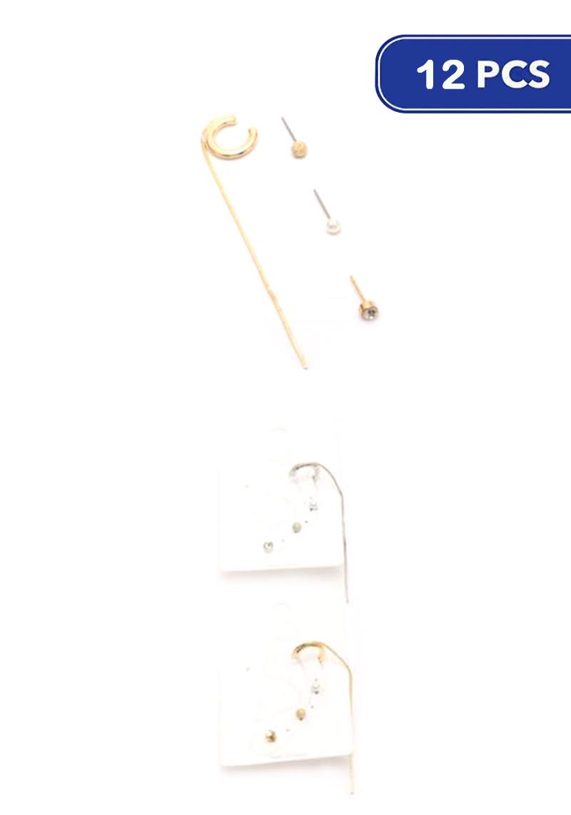 FASHION EARRING SET (12 UNITS)