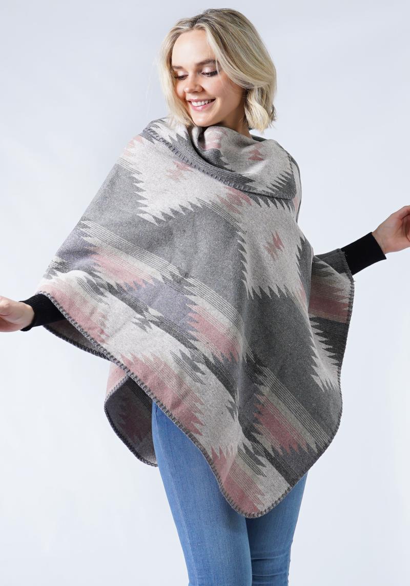 FASHION AZTEC PONCHO