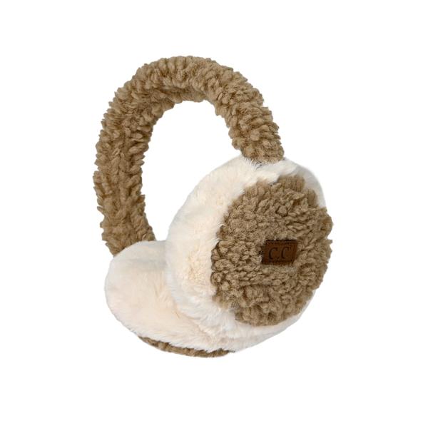 CC FAUX FUR SHERPA EARMUFFS