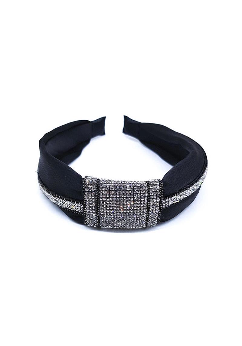 STYLISH TRENDY MULTI RHINESTONE HEAD BAND