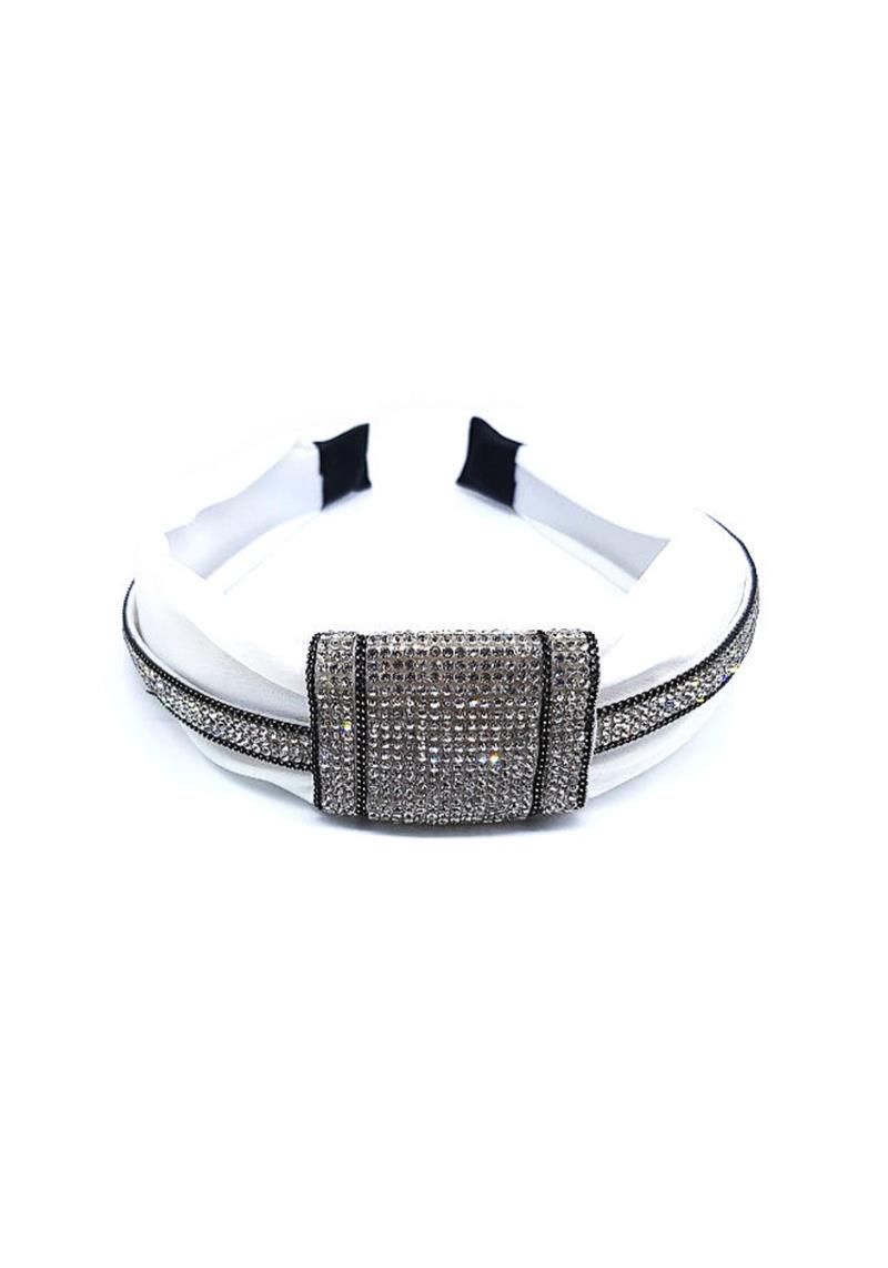 STYLISH TRENDY MULTI RHINESTONE HEAD BAND