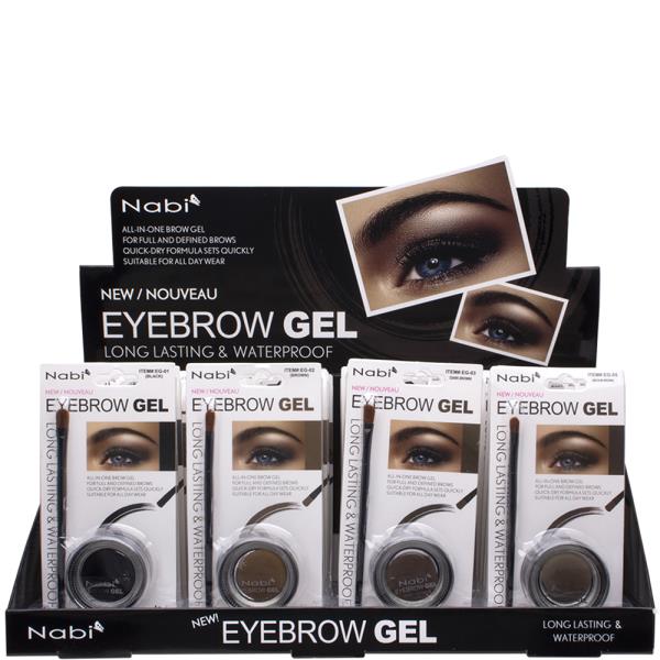 NABI EYE BROW GEL (24 UNITS)