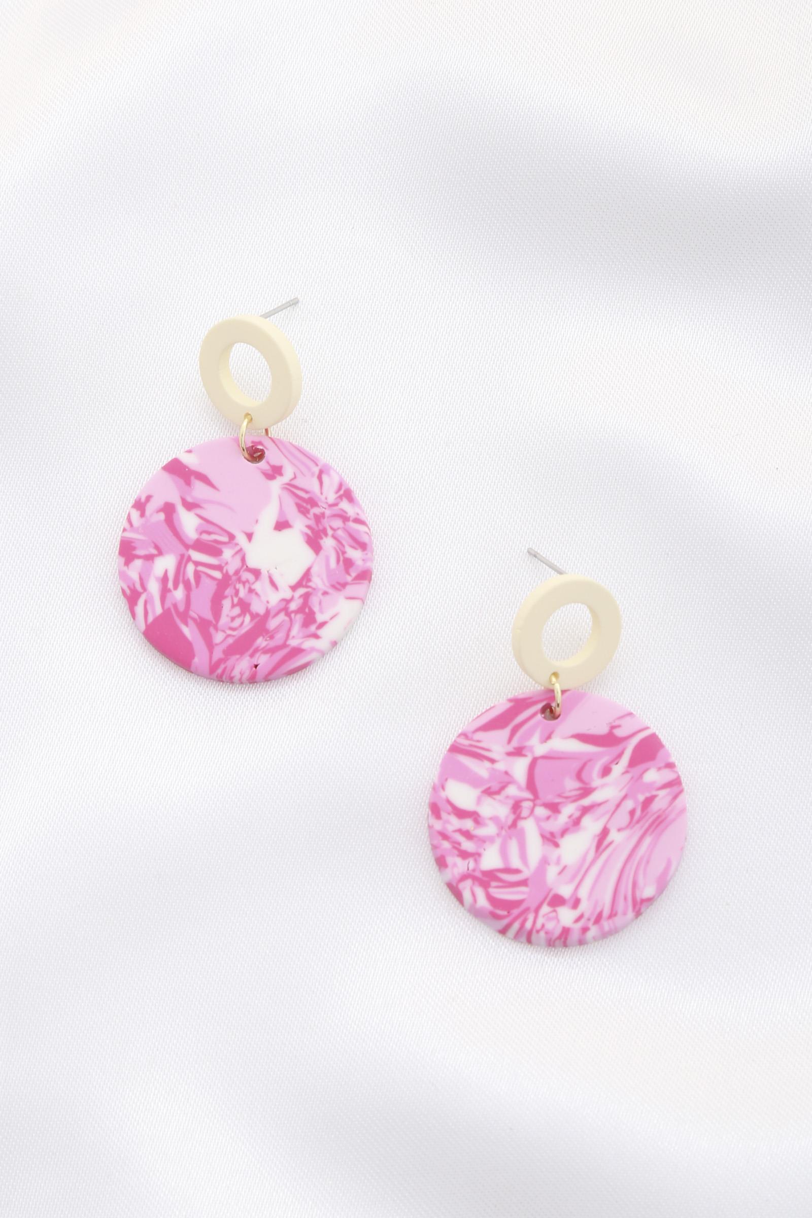 COLORUL CLAY DANGLE EARRING