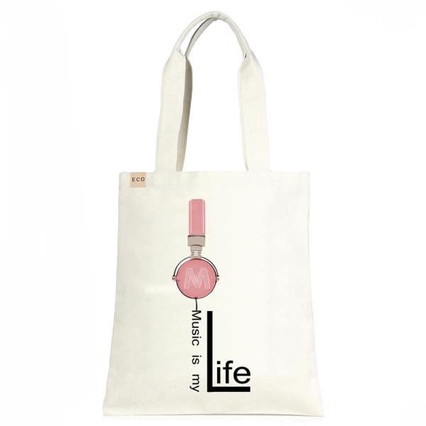 MUSIC IS MY LIFE ECO TOTE BAG