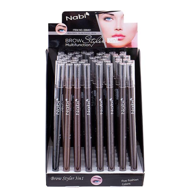 BROW STYLER 3IN1 MULTIFUNCTION 48 PCS