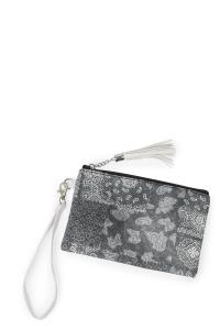 FASHION PAISLEY PRINT POUCH BAG