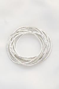MULTI RHINESTONE STRETCH BRACELET