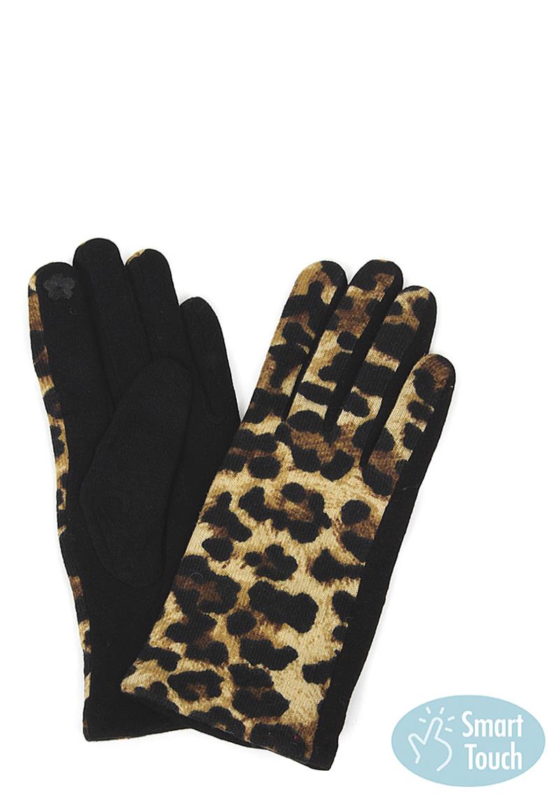TRENDY ANIMAL PRINT GLOVES