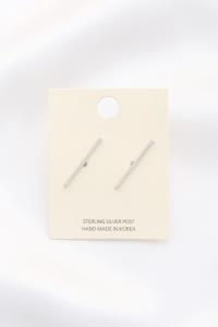 METAL BAR EARRING