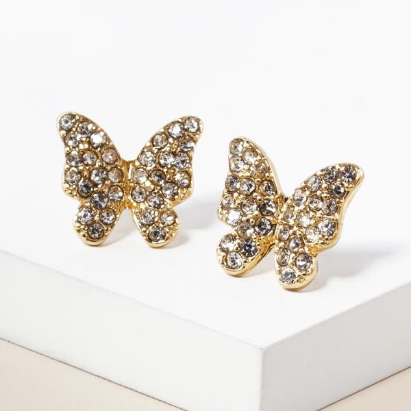 BUTTERFLY STUD EARRING