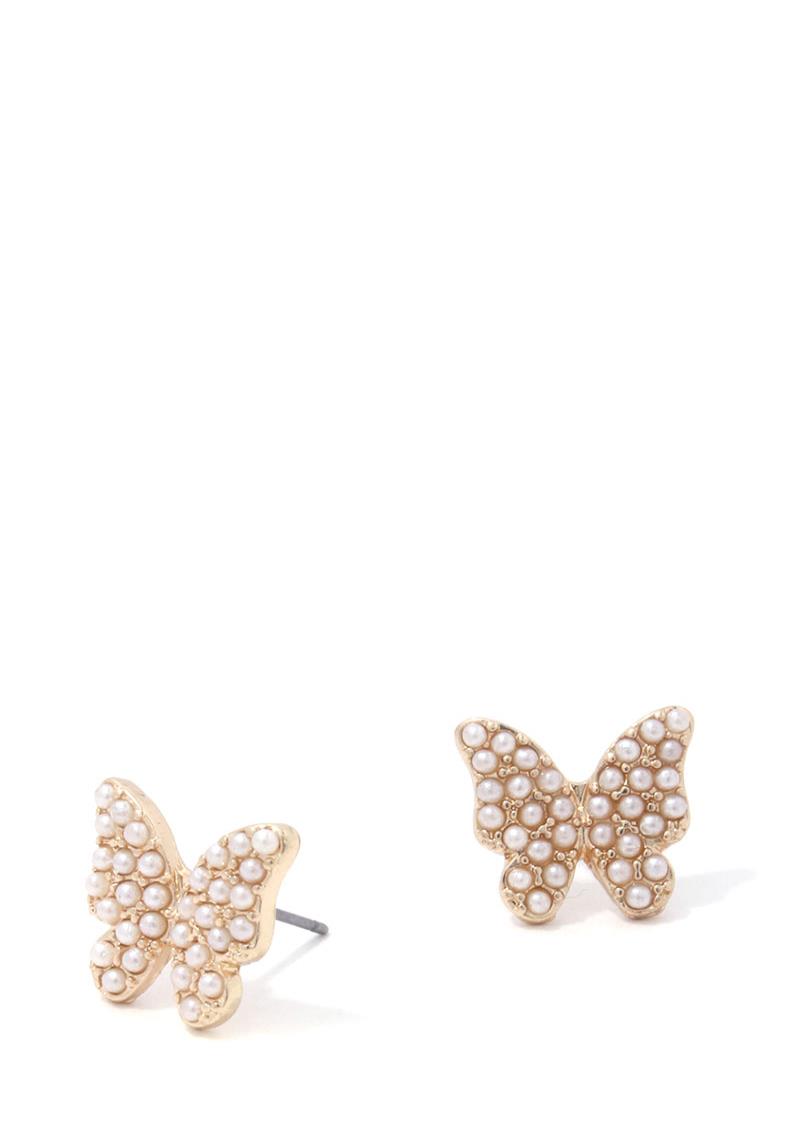 BUTTERFLY STUD EARRING