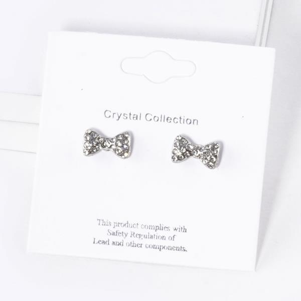 RIBBON POST EARRING