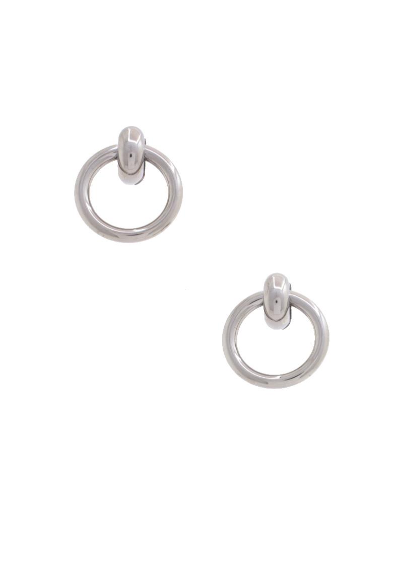 CIRCLE METAL EARRING