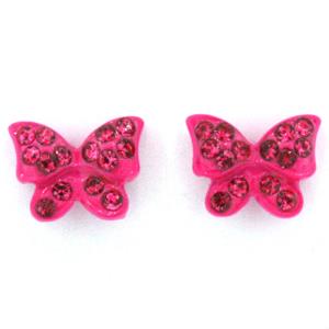 BUTTERFLY POST EARRING