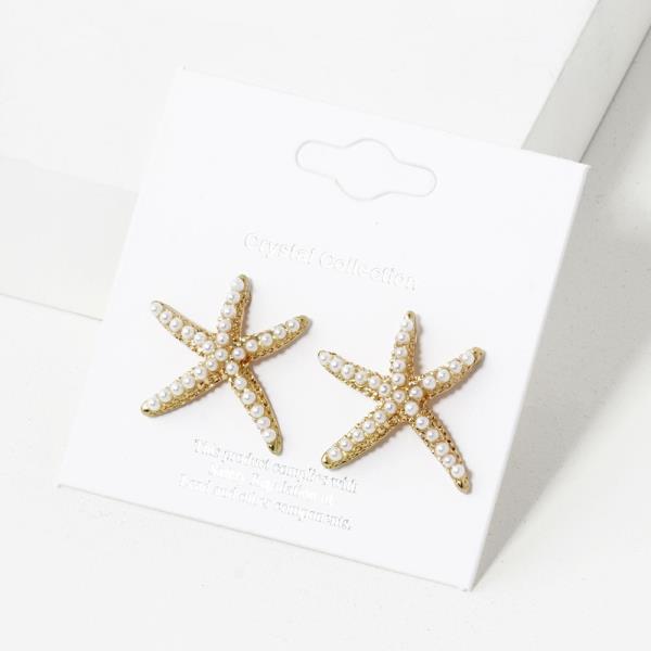 STARFISH POST EARRING