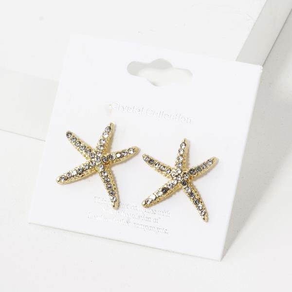 STARFISH POST EARRING