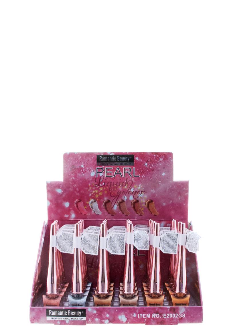 ROMANTIC BEAUTY PEARL LIQUID EYELINER 24 PC SET