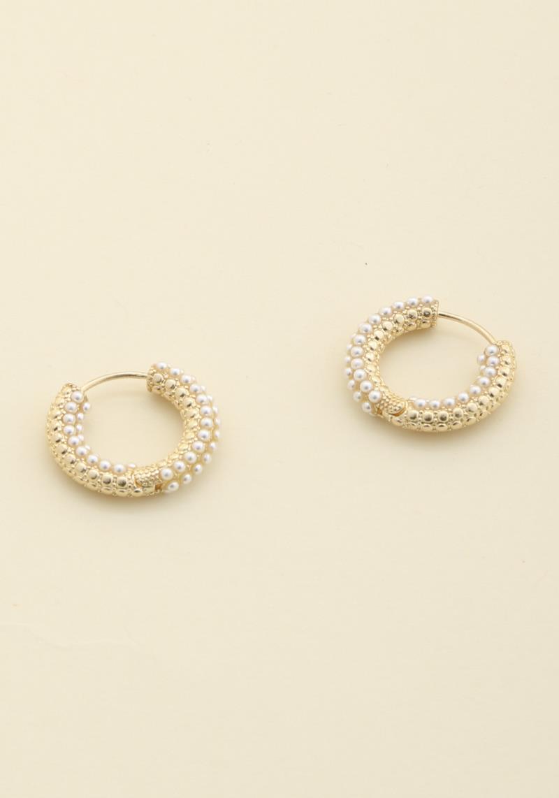 METAL MINI HOOP EARRING