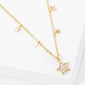 STAR CHARM STATION NECKLACE