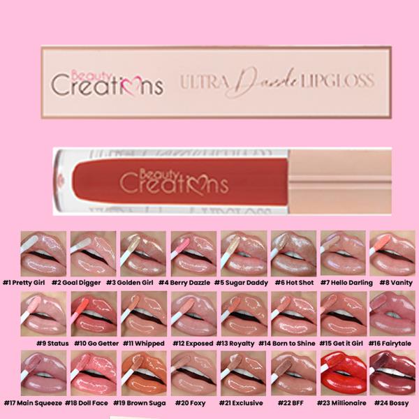 BEAUTY CREATIONS ULTRA DAZZLE LIPGLOSS DISPLAY