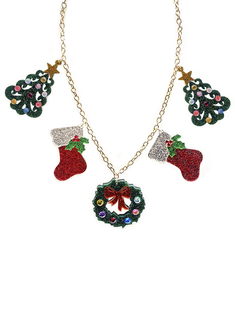 CHRISTMAS CHARM NECKLACE