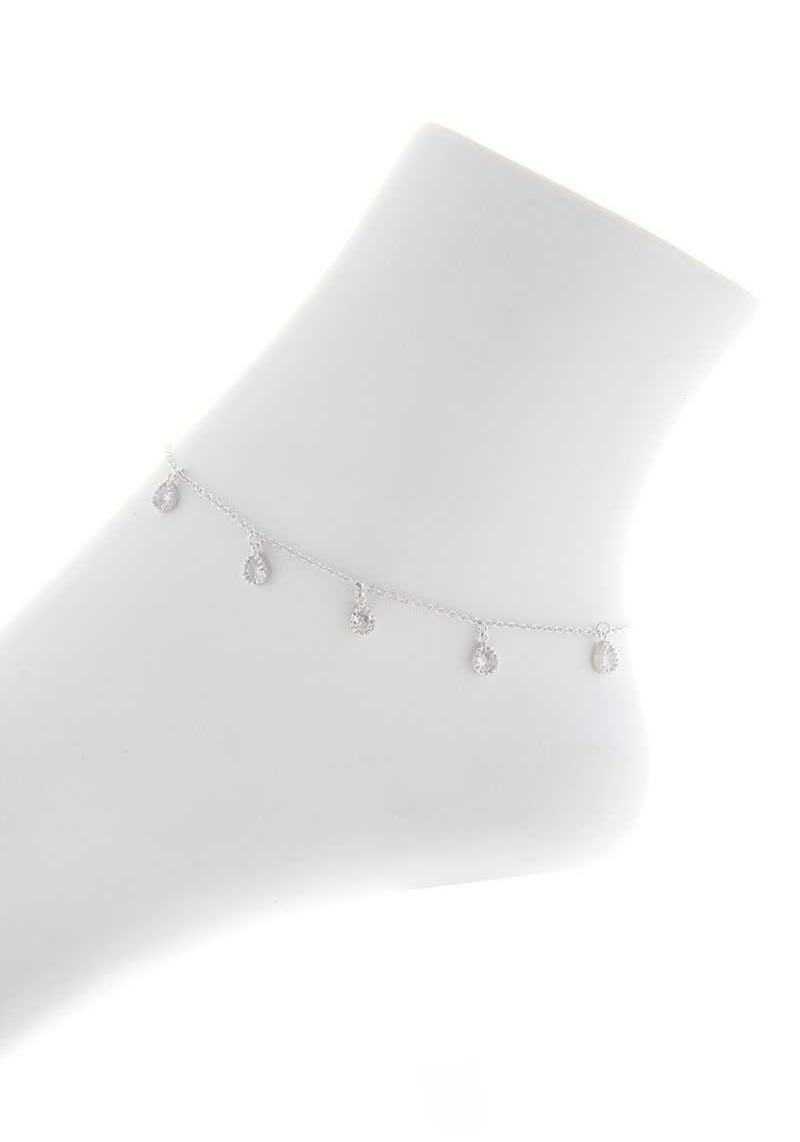 STAR CHARM SIMPLE METAL ANKLET