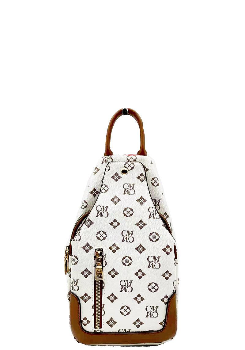 ALBA CHARISMA PATTERN OVAL DESIGN BACKPACK