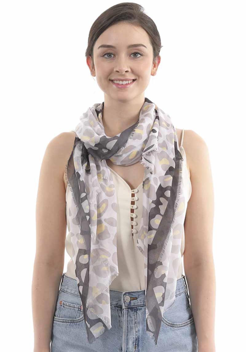 FASHION LEOPARD SKINNY SCARF