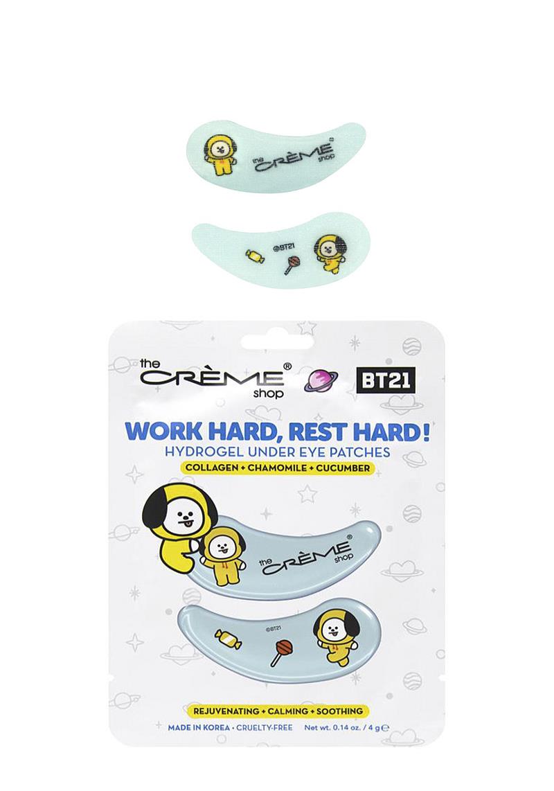 BT21 PRINTED HYDROGEL UNDER EYE PATCHES 6 PC