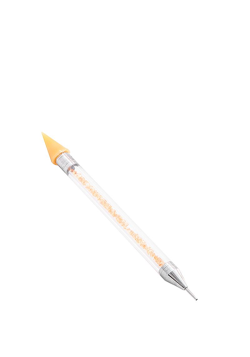 COLORED CLEAR GLITTER DESIGN WAX PICKER
