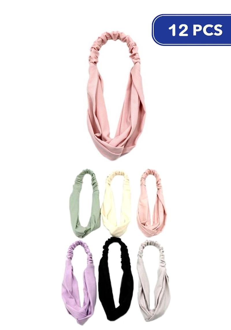 FASHION HEADBAND (12 UNITS)