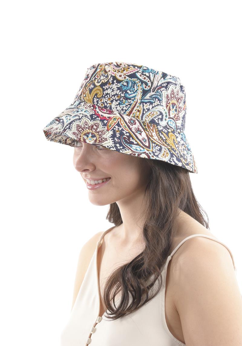 FASHION PAISLEY BUCKET HAT