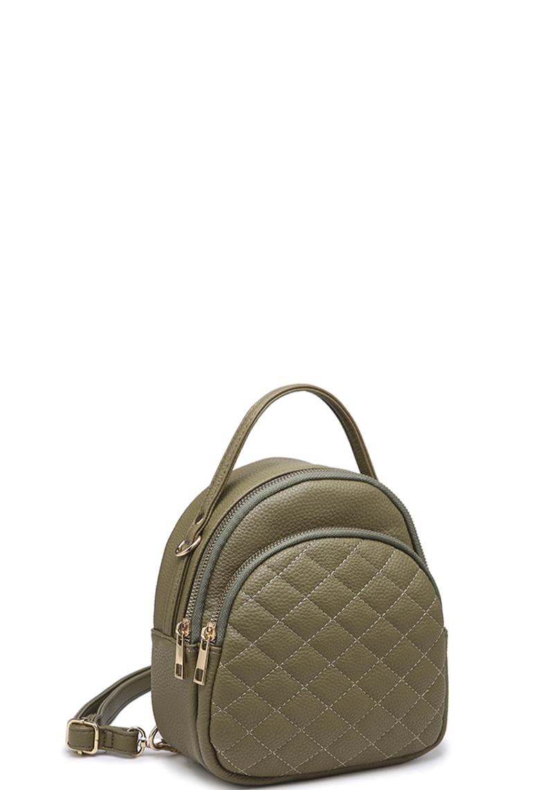 CUTE STITCHED MINI CONVERTIBLE BACKPACK