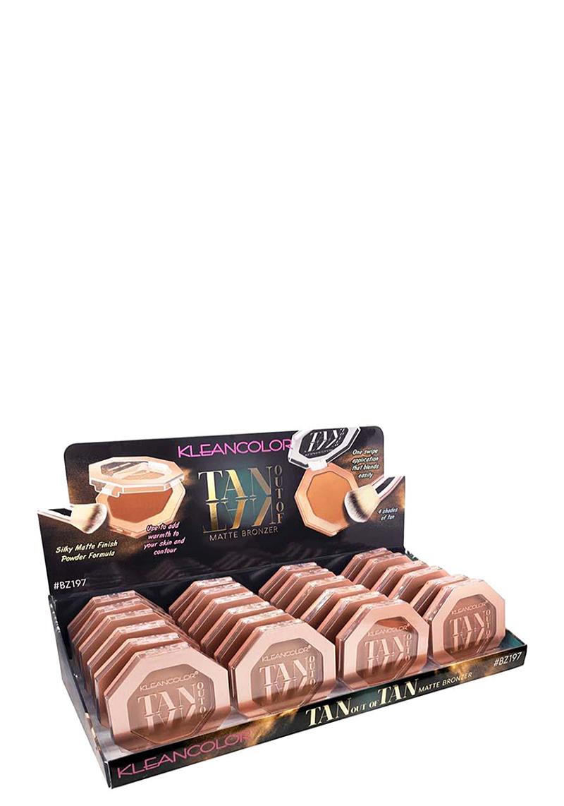 TAN OUT OF TAN MATTE BRONZER 24 PCS