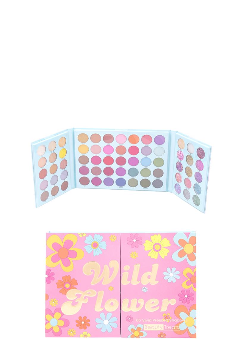 WILD FLOWER 65 VIVID PRESSED SHADOWS PALETTE