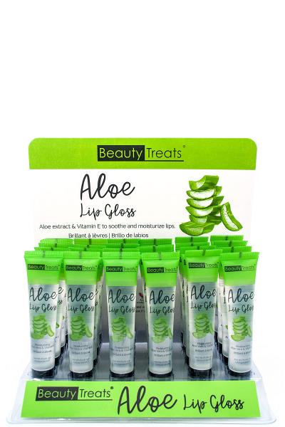 ALOE EXTRACT & VITAMIN E TO SOOTHE AND MOISTURIZE LIPS (24 UNITS)