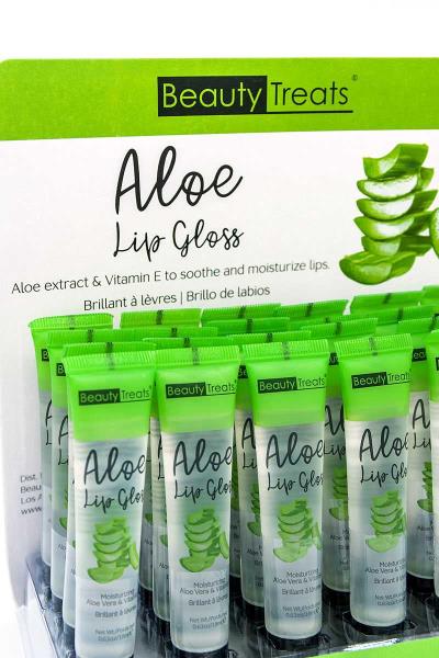 ALOE EXTRACT & VITAMIN E TO SOOTHE AND MOISTURIZE LIPS (24 UNITS)
