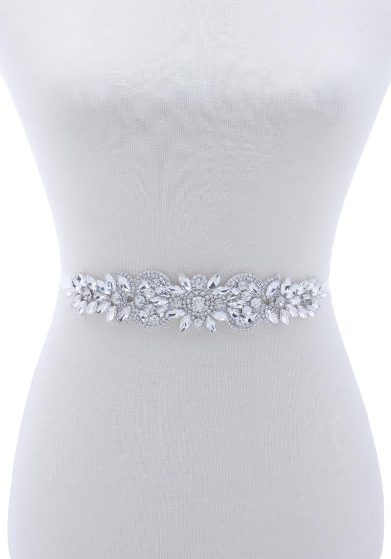 FLOWER CRYSTAL BELT AND HEADBAND