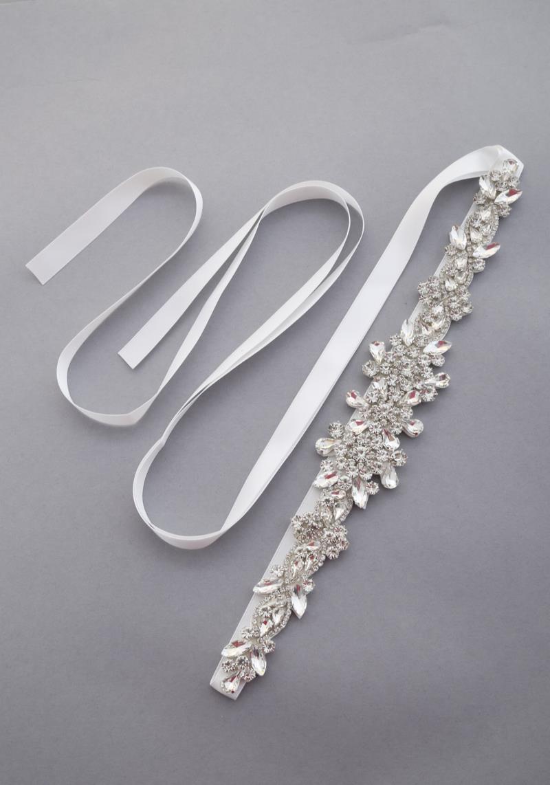 CRYSTAL BRIAL SASH 2 IN 1 HEADBAND BELT