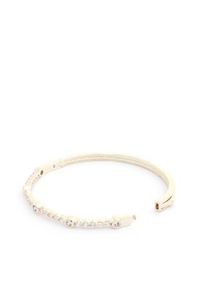 PAVE CUBIC ZIRCONIA BANGLE BRACELET