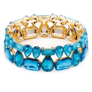 CRYSTAL STONE STRETCH BRACELET