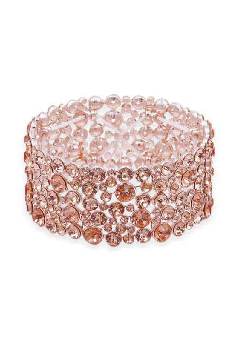 RHINESTONE STRETCH BRACELET