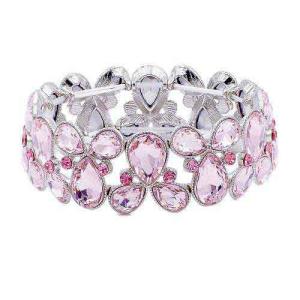 CRYSTAL STONE STRETCH BRACELET