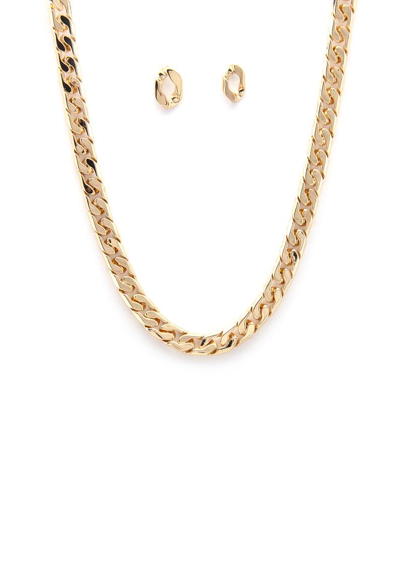 JOBERRY CURB LINK NECKLACE