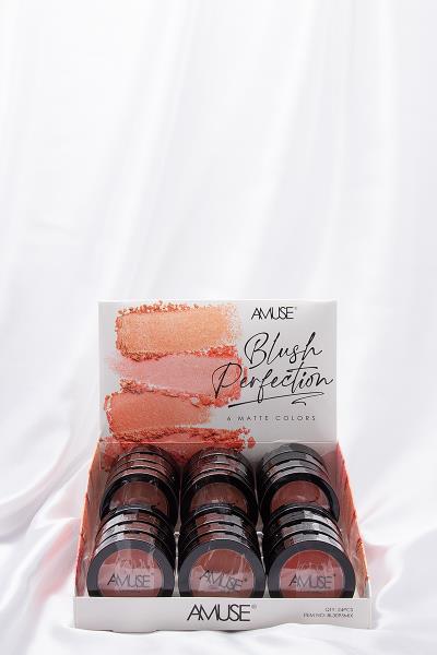 AMUSE BLUSH PERFECTION MATTE SHIMMER (24 UNITS)