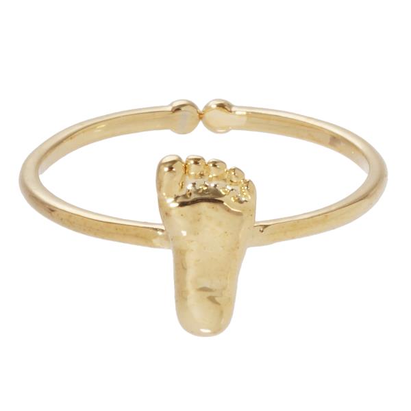 18K GOLD RHODIUM DIPPED MY EVERYTHING RING