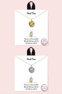 18K GOLD RHODIUM DIPPED AND ONE NECKLACE