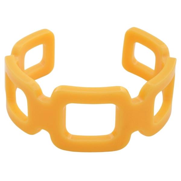SQUARE ACETATE CUFF BRACELET