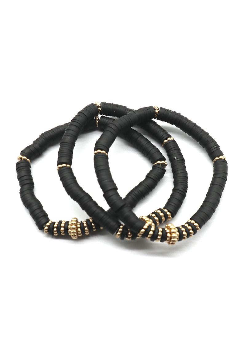 RUBBER DISC STERTH MULTI BRACELET SET