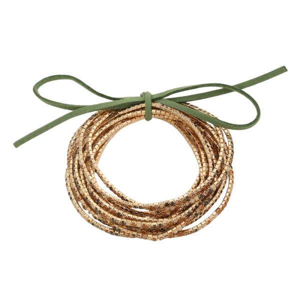 RHINESTONE BRACELET SET